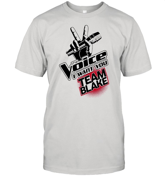 The Voice I Want You Team Blake shirt Classic Men's T-shirt
