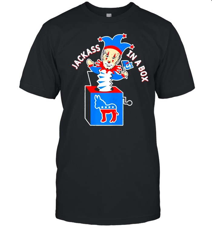 Donkey Biden Box Not My President Anti Biden Political Clown shirt