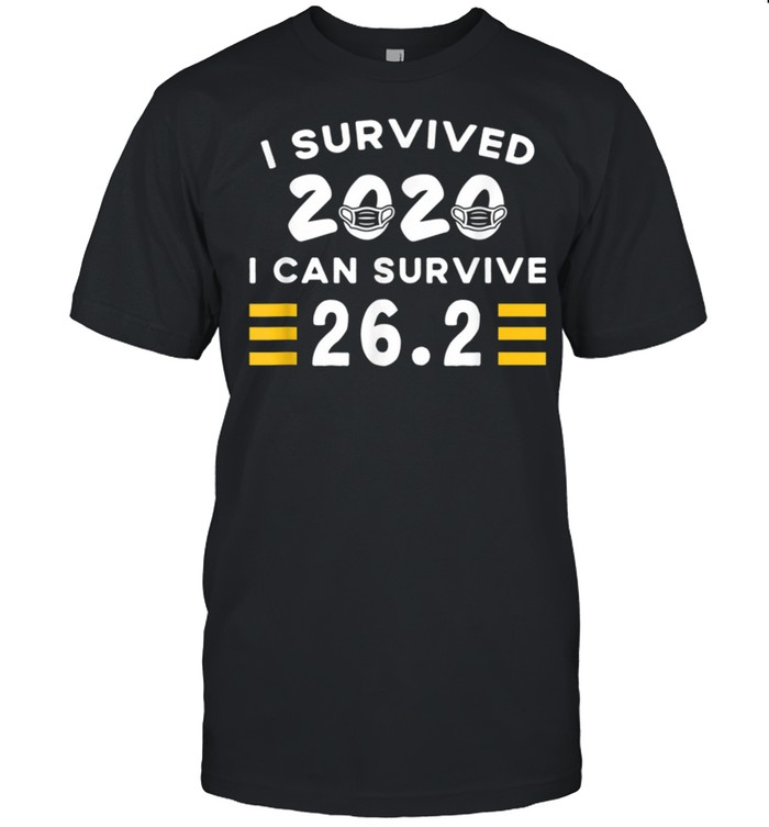 I Survived 2020 I Can Survive 26 2 Marathon Running shirt