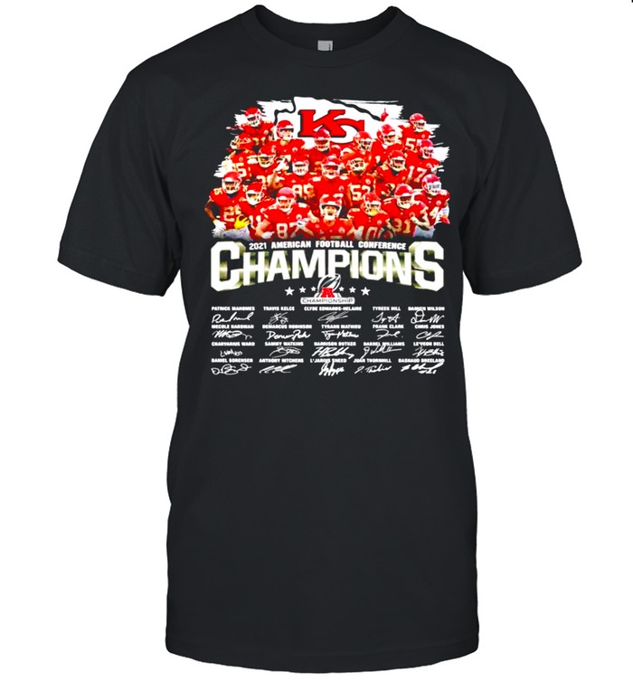 Kansas City Chiefs 2021 American football conference champions shirt Classic Men's T-shirt