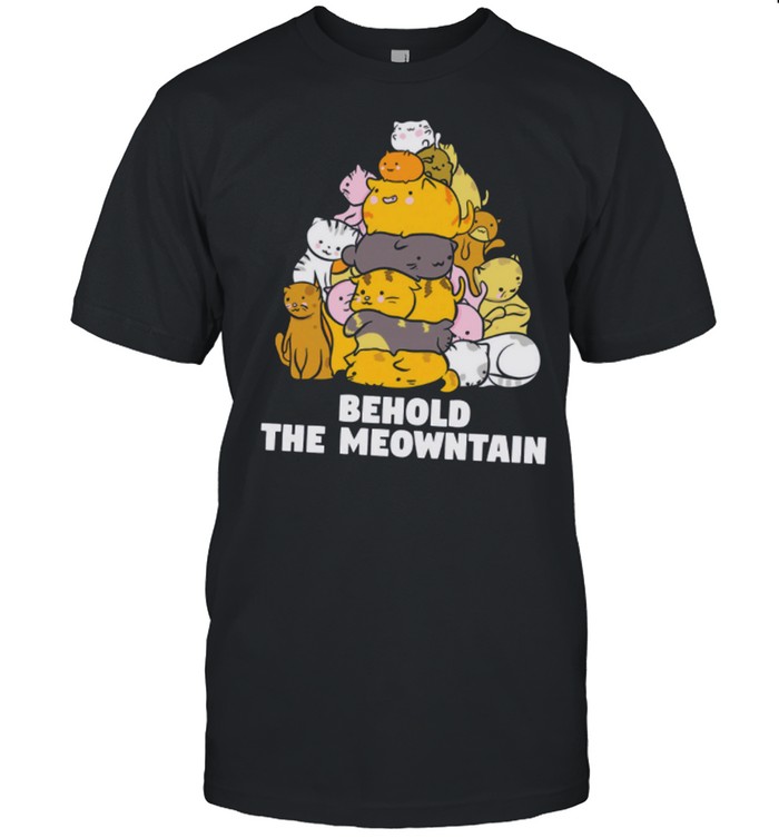 Behold The Meowntain shirt Classic Men's T-shirt