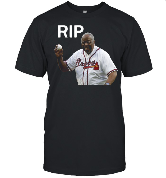 Rip Hank Aaron Braves 2021 shirt Classic Men's T-shirt