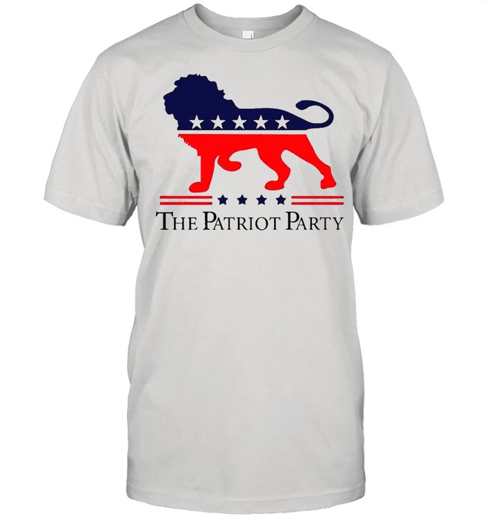 The Patriot party 2021 shirt
