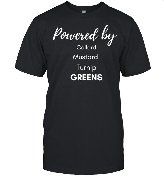 Living a healthy plant based lifestyle powered by greens shirt Classic Men's T-shirt