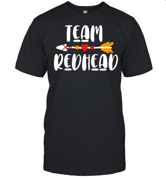 Team Redhead Love Arrow shirt