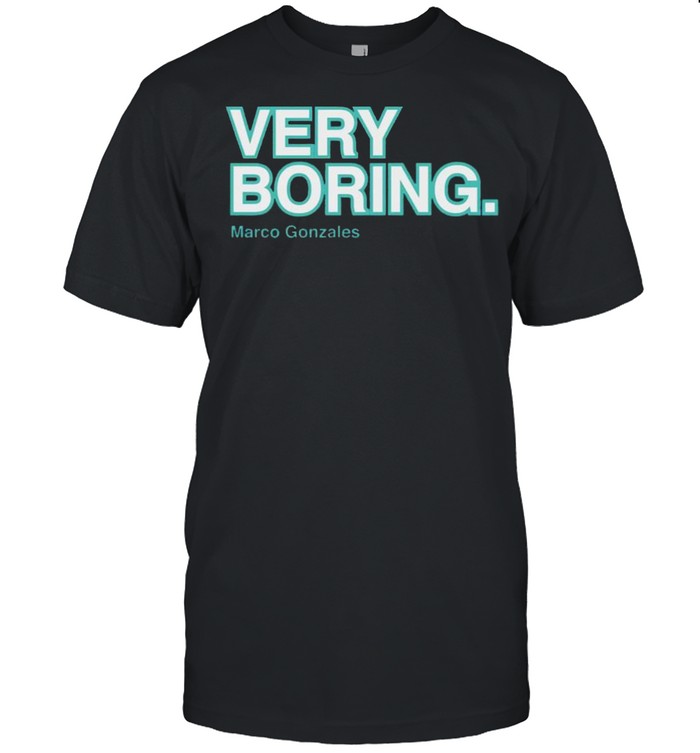 Very boring Marco Gonzales shirt Classic Men's T-shirt