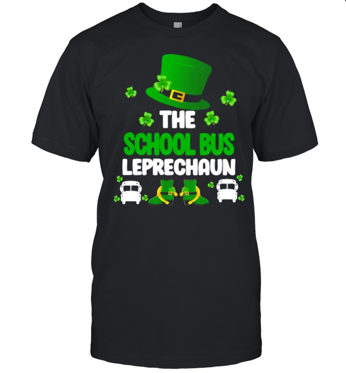 St Patrick’s Day The School Bus Leprechaun shirt Classic Men's T-shirt