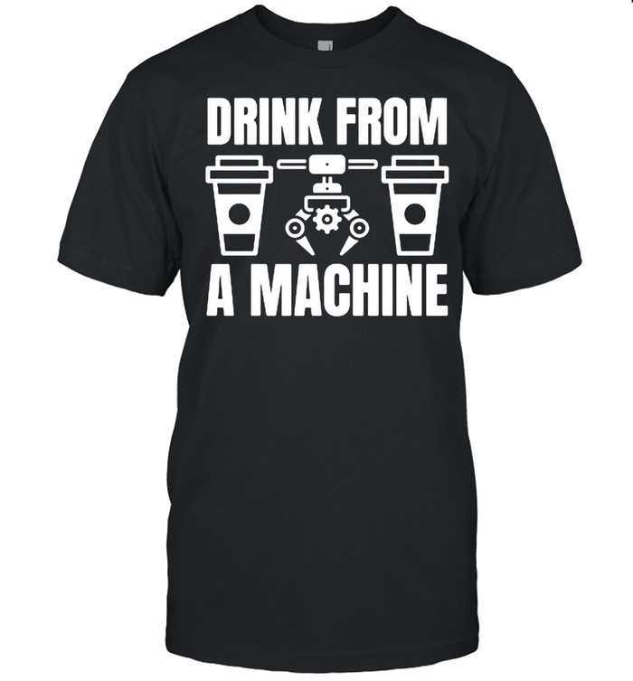 Drink From A Machine Crossword shirt