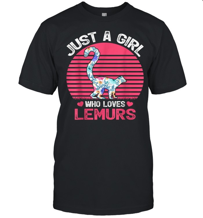 Just A Girl Who Loves Lemurs Tee  Classic Men's T-shirt