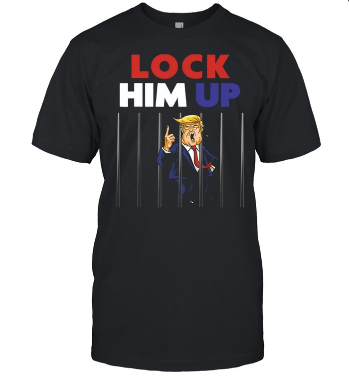 Pretty Anti Trump Lock Him Up shirt