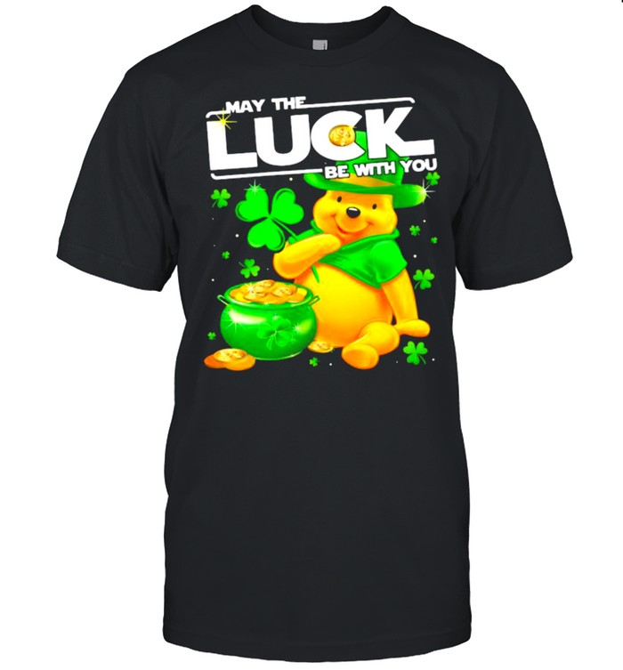 Pooh May The Luck Be With You Patrick Day  Classic Men's T-shirt