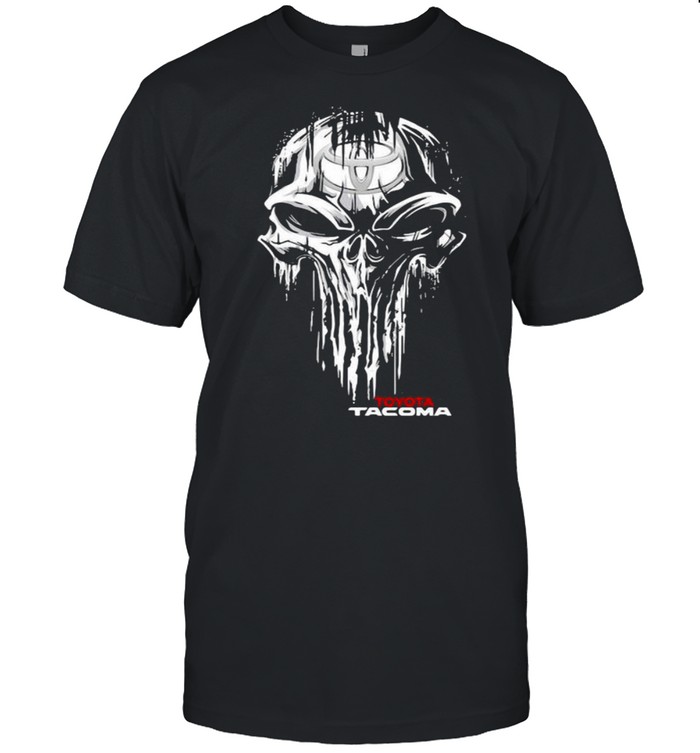 Punisher Skull With Logo Toyota Tacoma Shirt