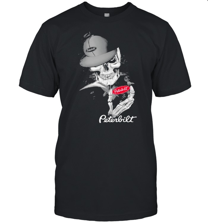 Punisher Skull With Peterbilt Car Logo Symbol Shirt