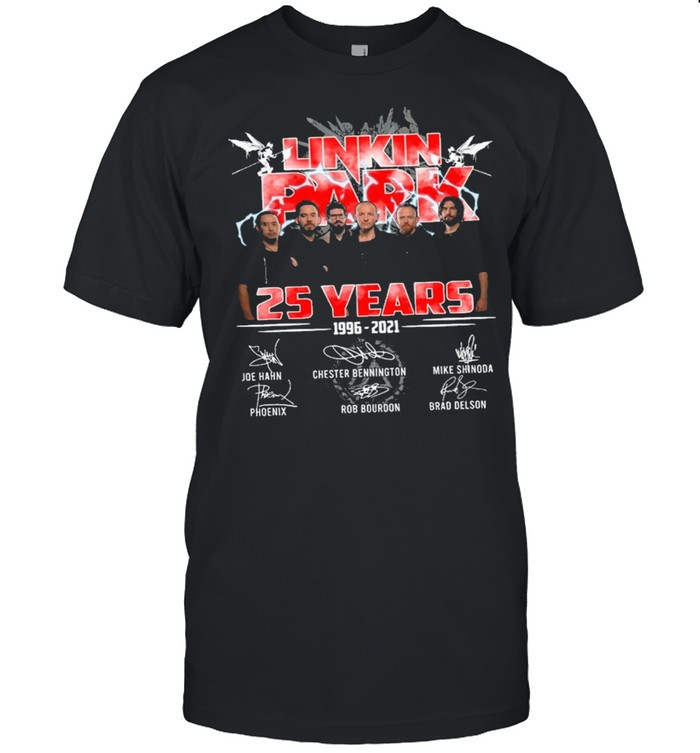 Linkin Park 25 Years 1996 2021 Signature Shirt