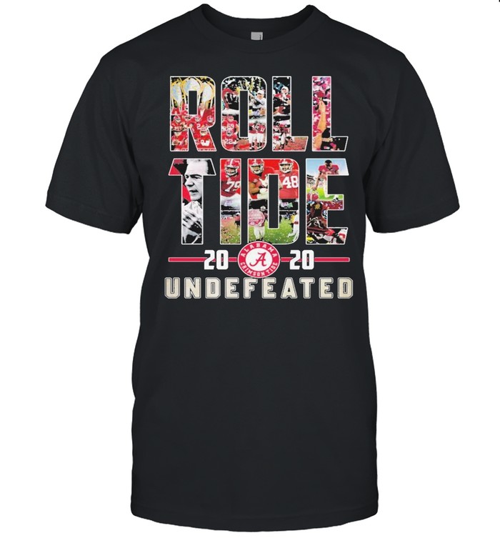Roll Tide 2020 Undefeated  Classic Men's T-shirt