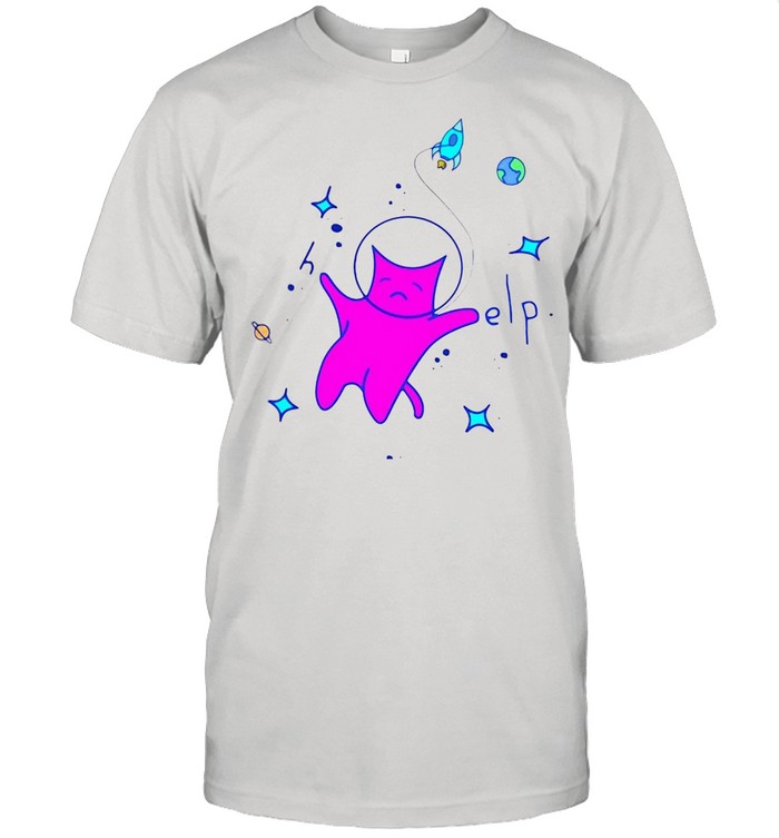 Sodapoppin Merchandise Merch Cat in Space T-shirt