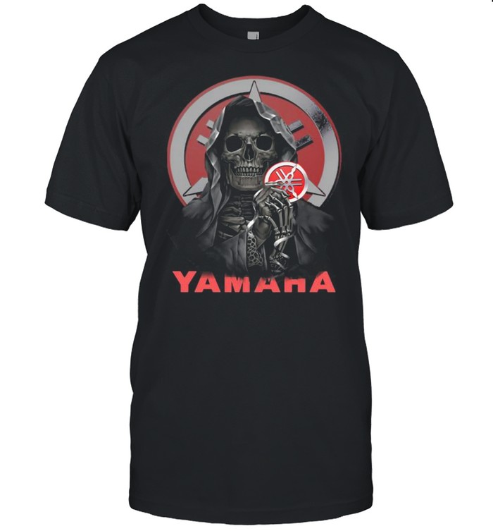 Punisher Skull With Logo Yamaha Shirt