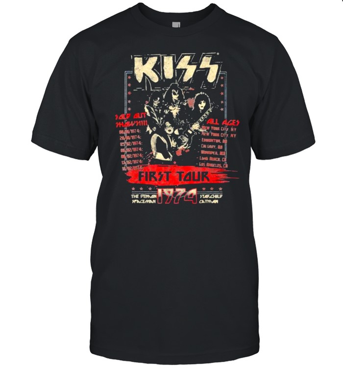 Kiss First Tour 1972 The Perman Spaceman Starchild Cathan Shirt
