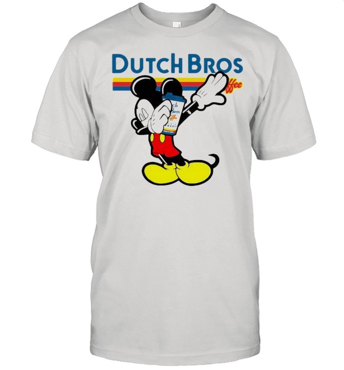 Dutch Bros Coffee Mickey Mouse Disney  Classic Men's T-shirt
