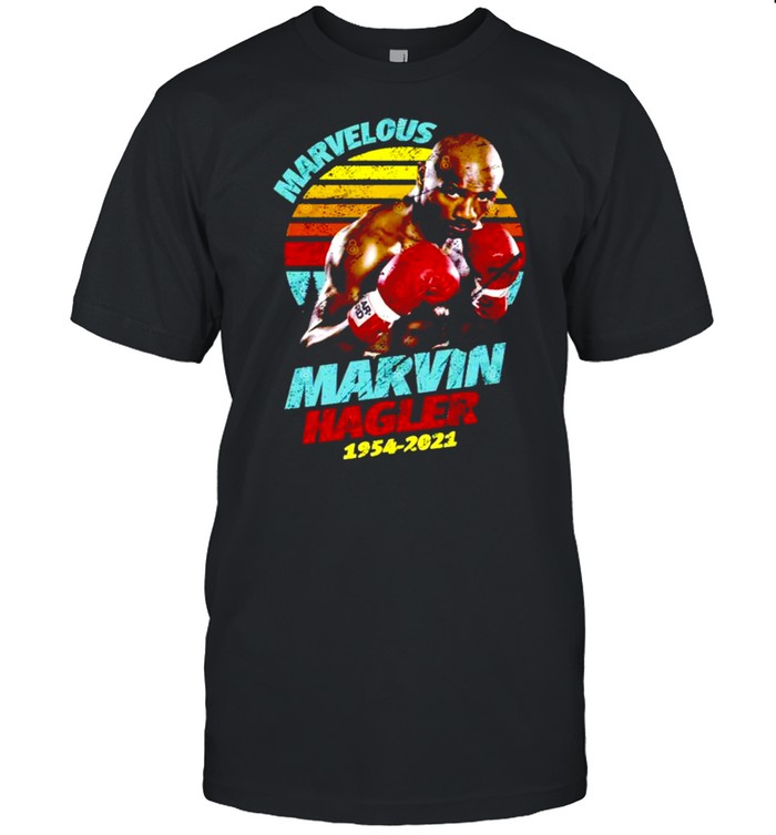 Rip Marvin Hagler 1954-2021 vintage retro shirt Classic Men's T-shirt