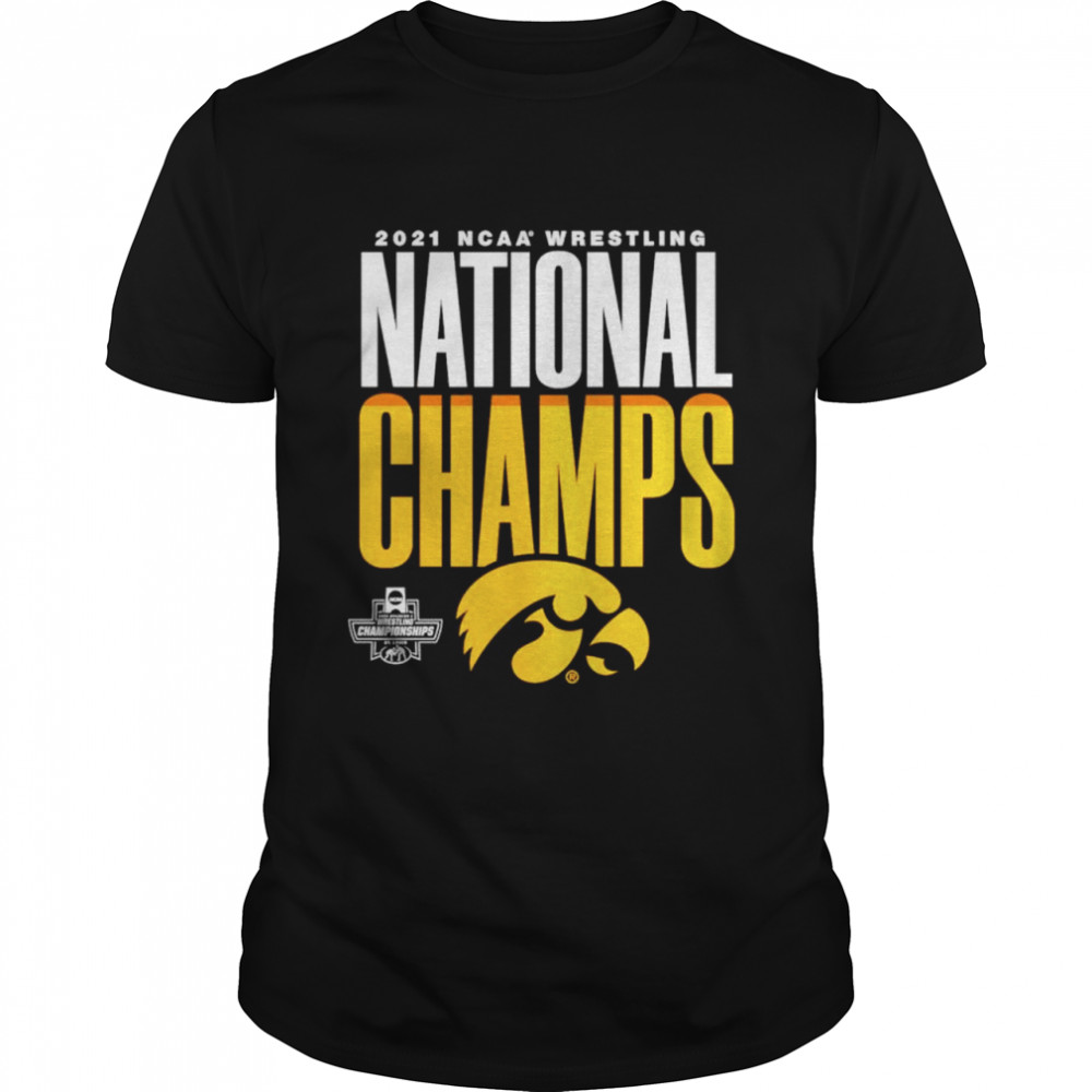 Iowa Hawkeyes 2021 NCAA wrestling national champs shirt Classic Men's T-shirt
