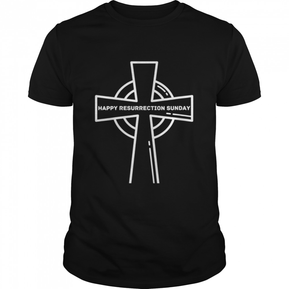 Happy Resurrection Sunday Jesus Christian Church Easter Love  Classic Men's T-shirt