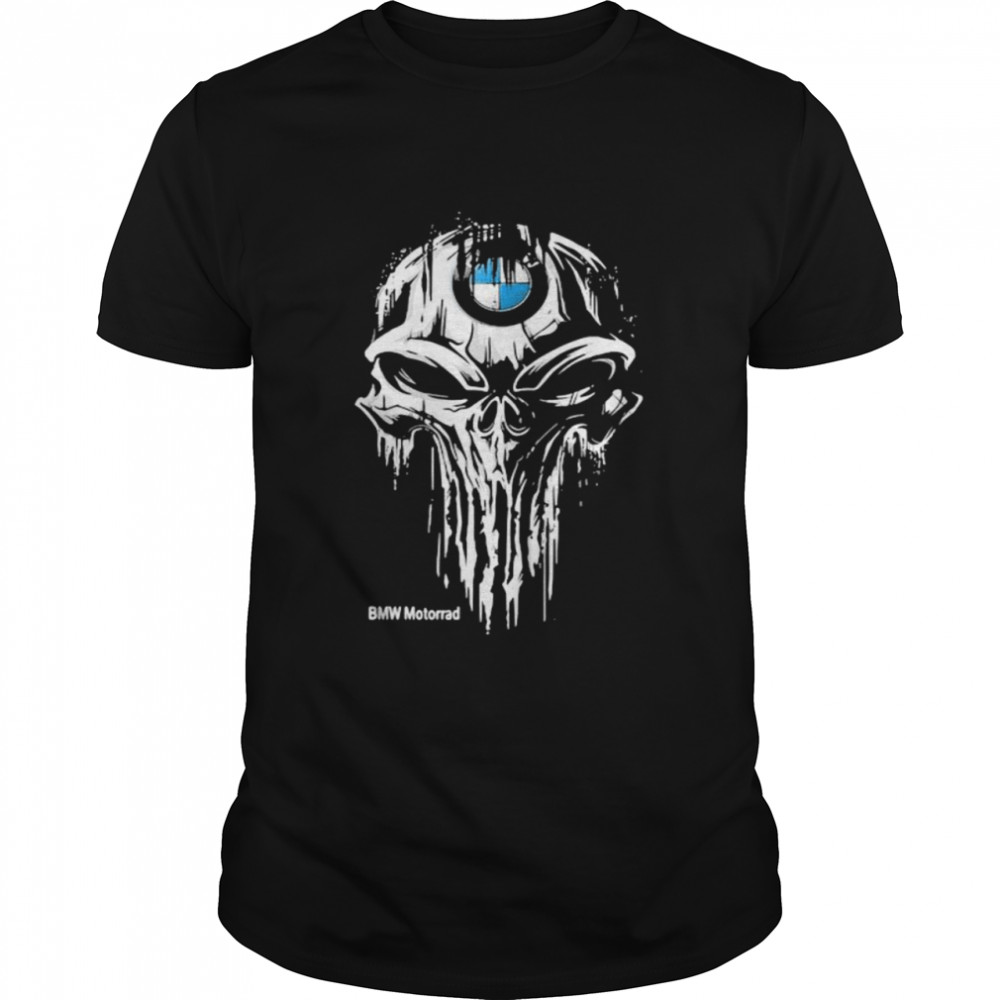 Punisher With Bmw Motorrad Logo Shirt