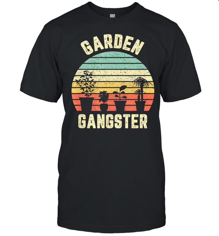 Garden Gangster Vintage Retro shirt Classic Men's T-shirt