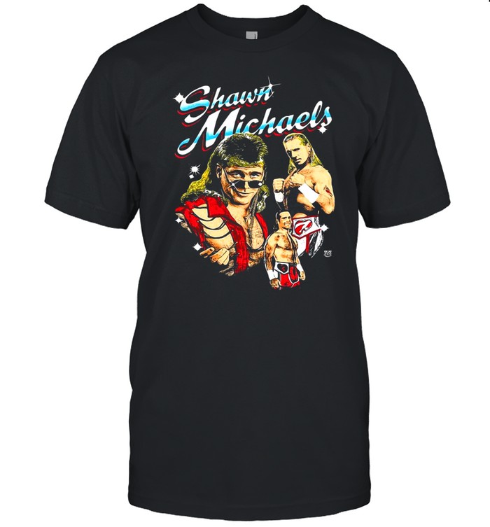 WWE Shawn Michaels Montage T-shirt Classic Men's T-shirt