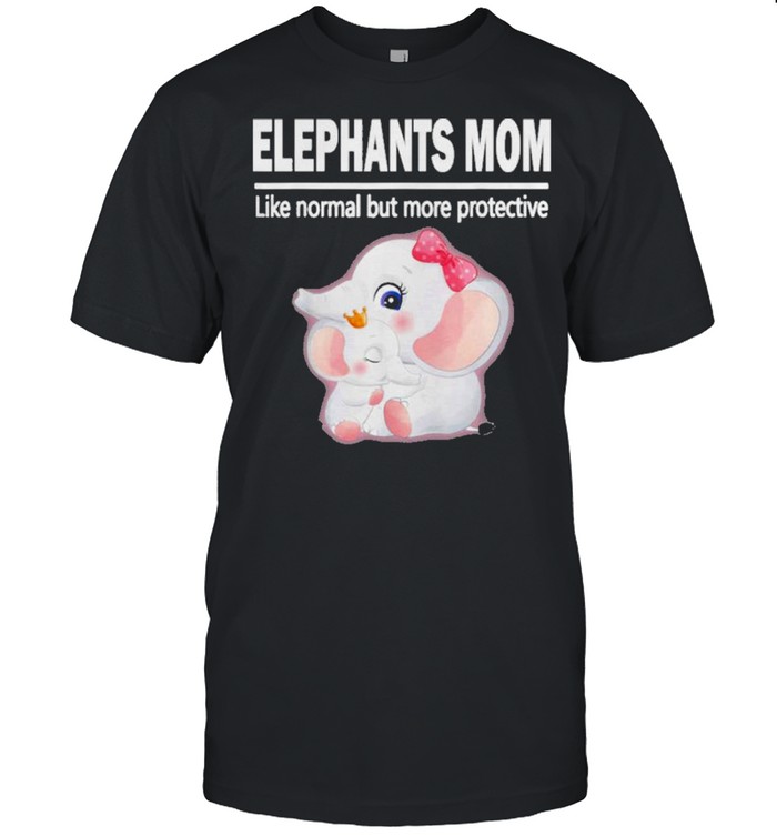 Elephant Baby Elephant Mom  Classic Men's T-shirt