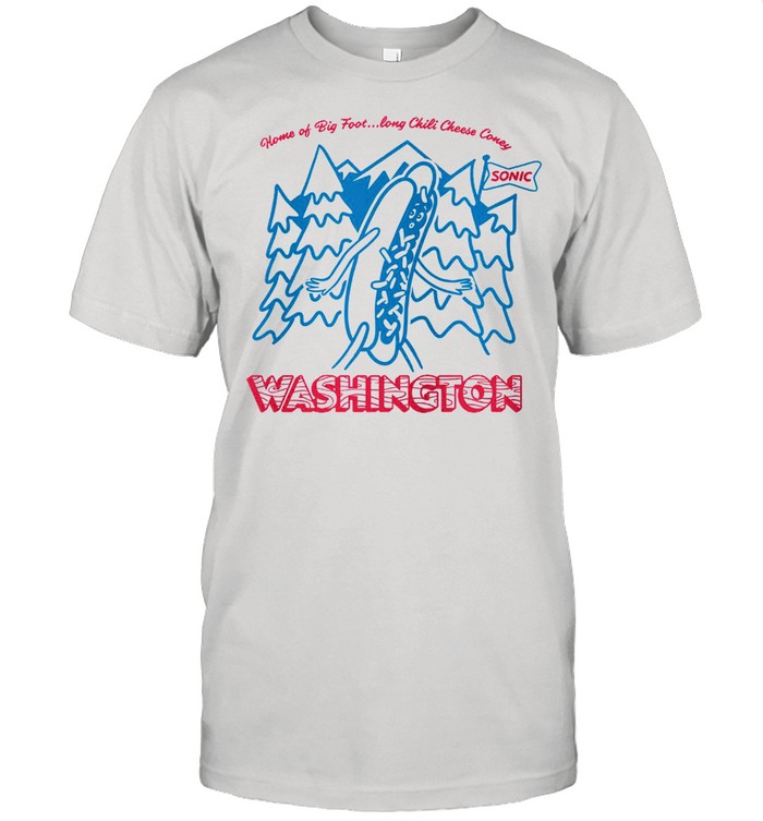Sonic Drive In State Washington T-shirt