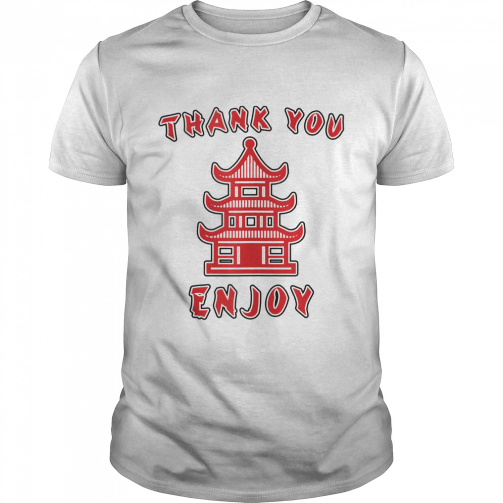 Thank you Enjoy Chinese Take Out And Matching  Classic Men's T-shirt