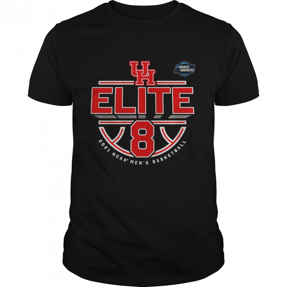Houston Cougars 2021 NCAA Men’s Basketball Tournament March Madness Elite 8 Bound Tri-Blend shirt