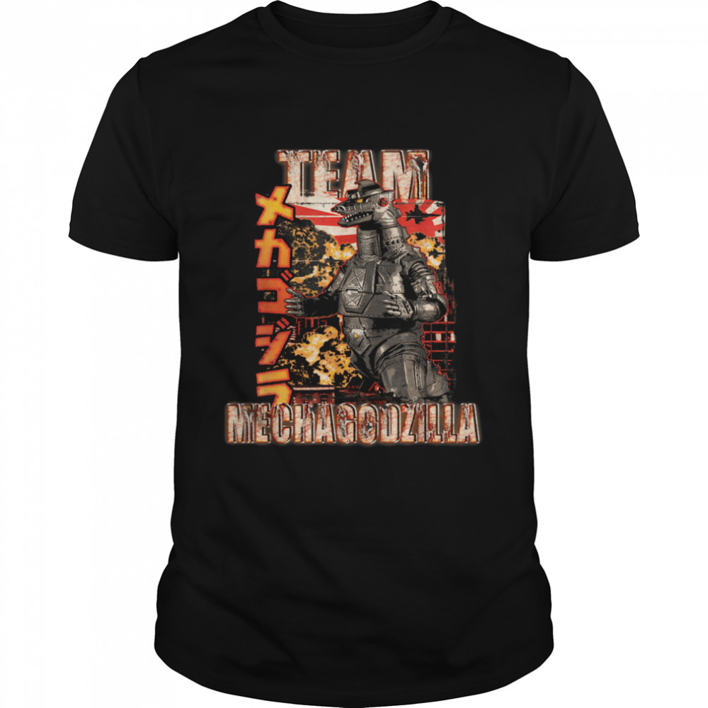 Team Mechagodzilla Japan Vintage Shirt