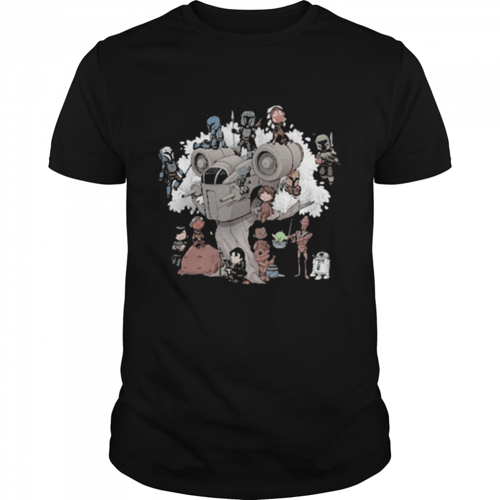 The Star Wars chibi Movie 2021 shirt Classic Men's T-shirt