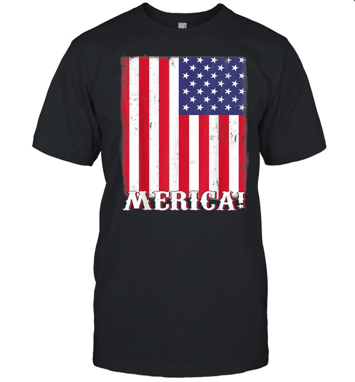 4th Of July US American Flag Patriotic  Classic Men's T-shirt