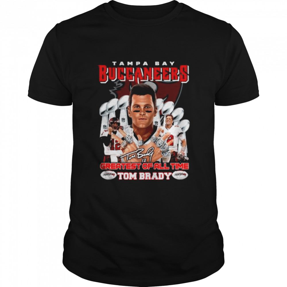 Official Tom Brady Greatest Of All Time Tampa Bay Buccaneers shirt Classic Men's T-shirt