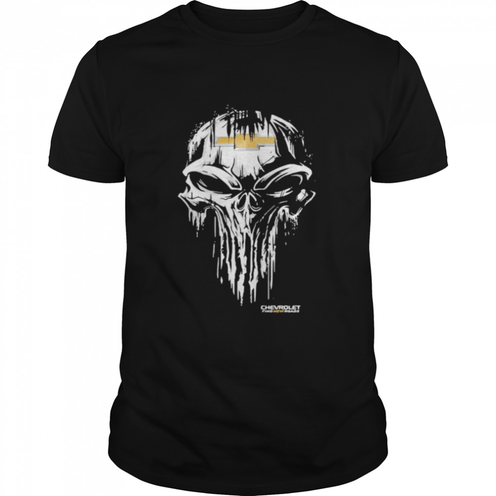 Punisher With Chevrolet Logo Shirt