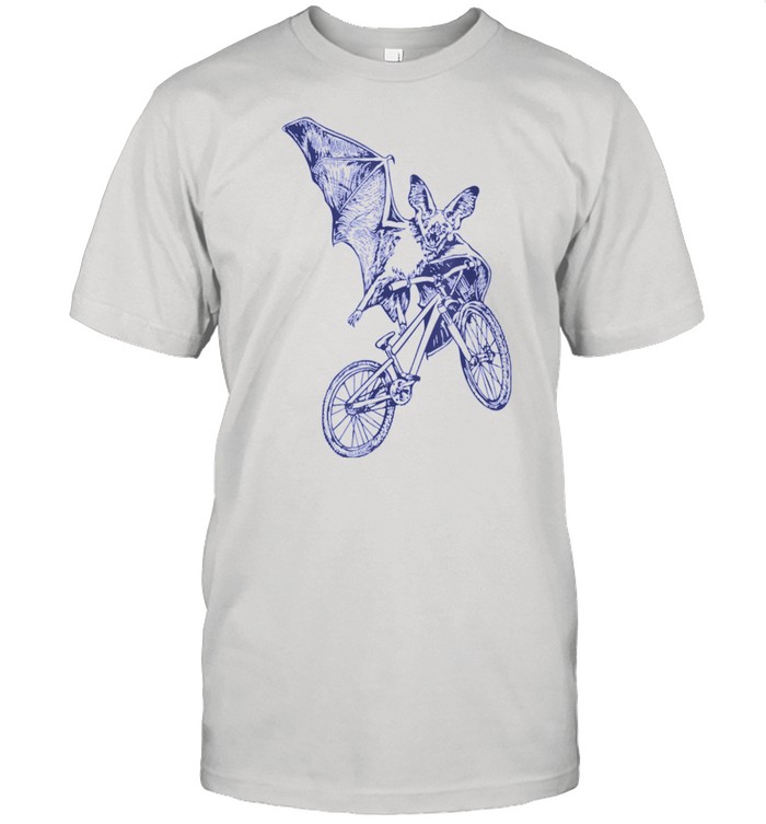 SEEMBO Bat Cycling Bicycle Cyclist Biker Biking Riding Bike Shirt