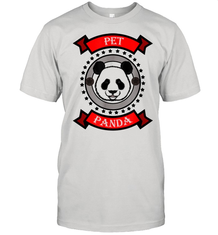 Cute Pet Panda Bear Design shirt Classic Men's T-shirt