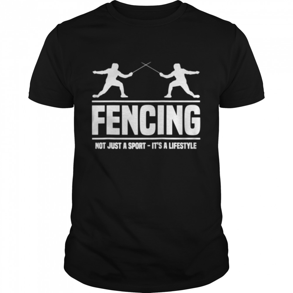 Fencer Fencing Sports Sword Fighting Fencing Shirt