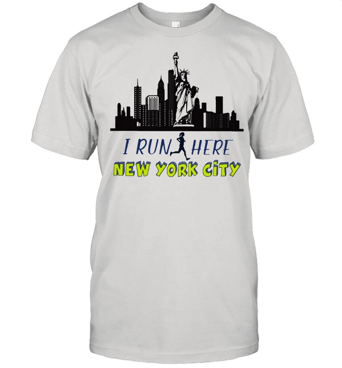 Girl I run here New York City shirt