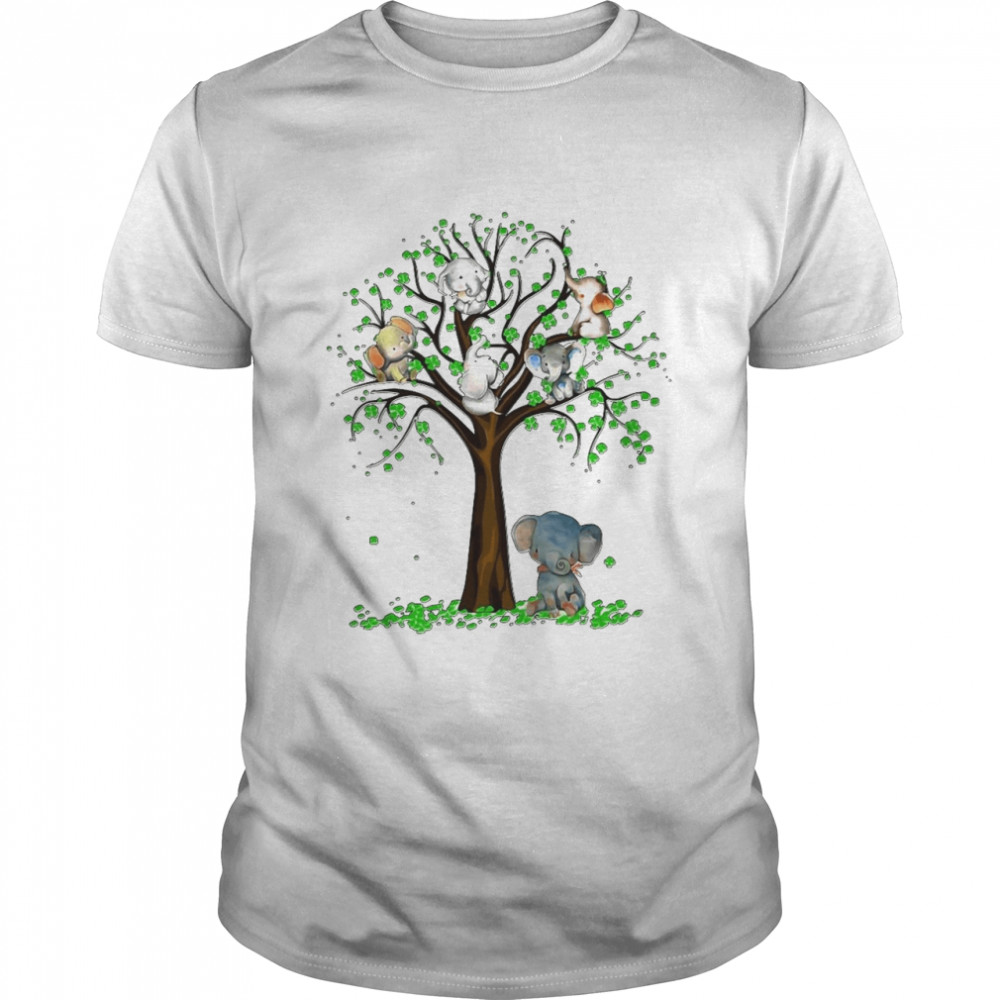 Elephant And Tree T-shirt Classic Men's T-shirt