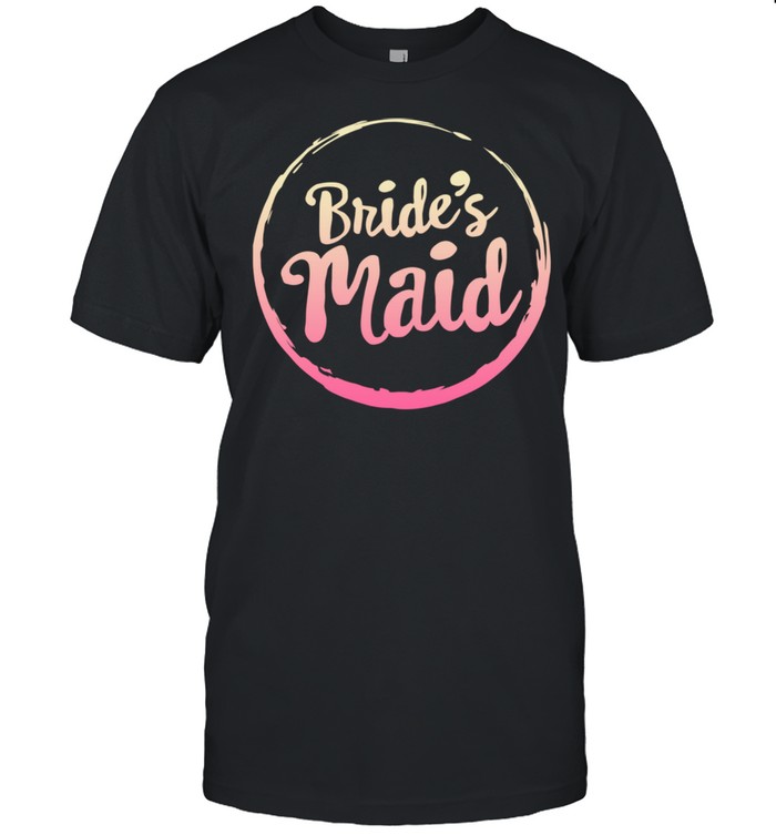 Matching Bridesmaid Bachelorette Bride's Babes Bridal Party Shirt