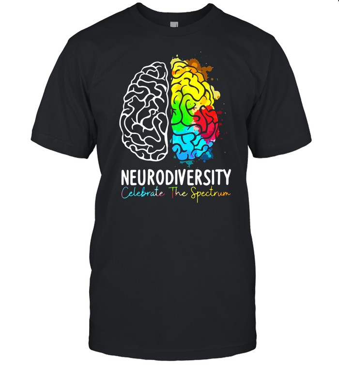 Neurodiversity Celebrate The Spectrum T-shirt