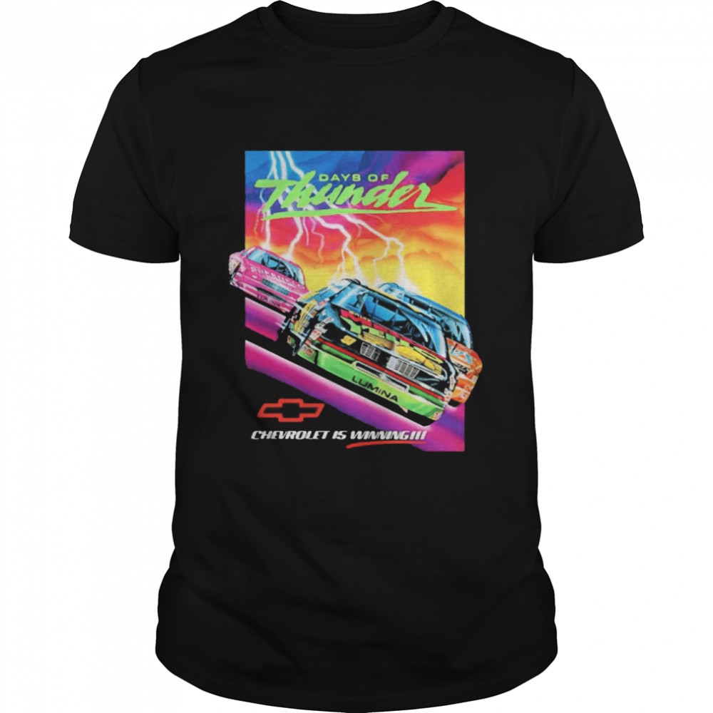 Days Of Thunder Chevrolet Is Winning  Classic Men's T-shirt