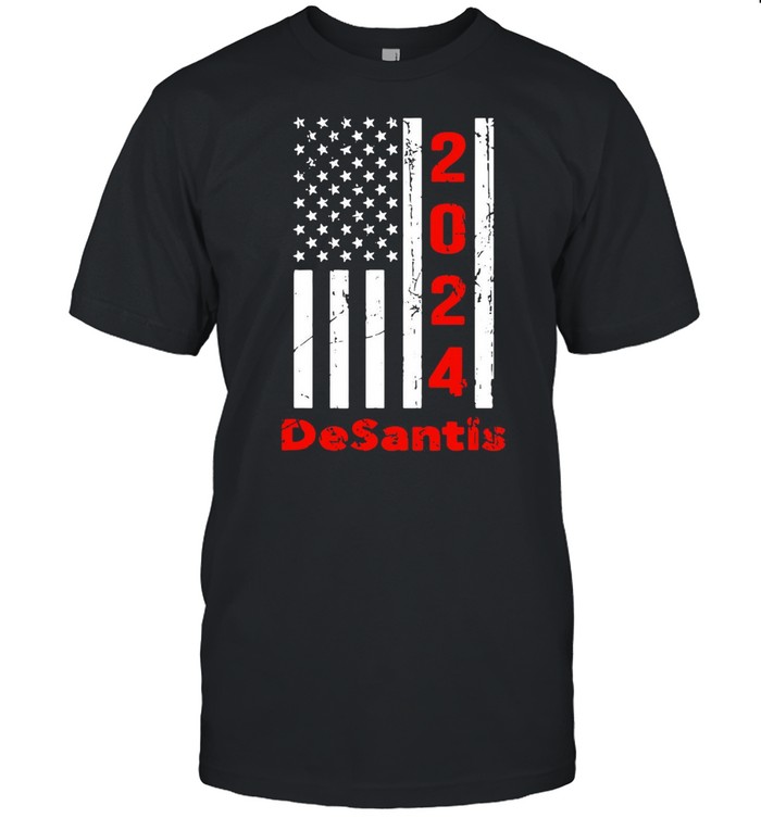 2024 desantis American flag shirt Classic Men's T-shirt