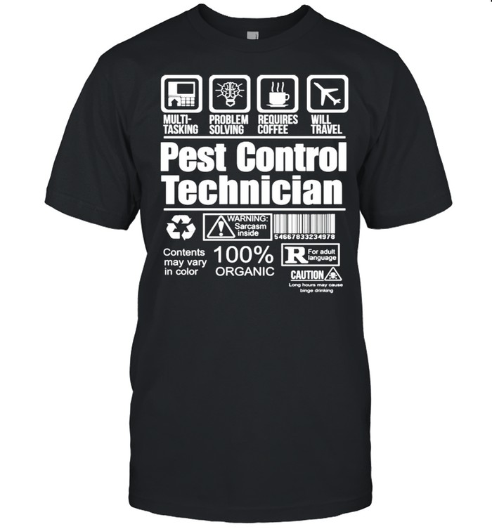 Pest control technician shirt