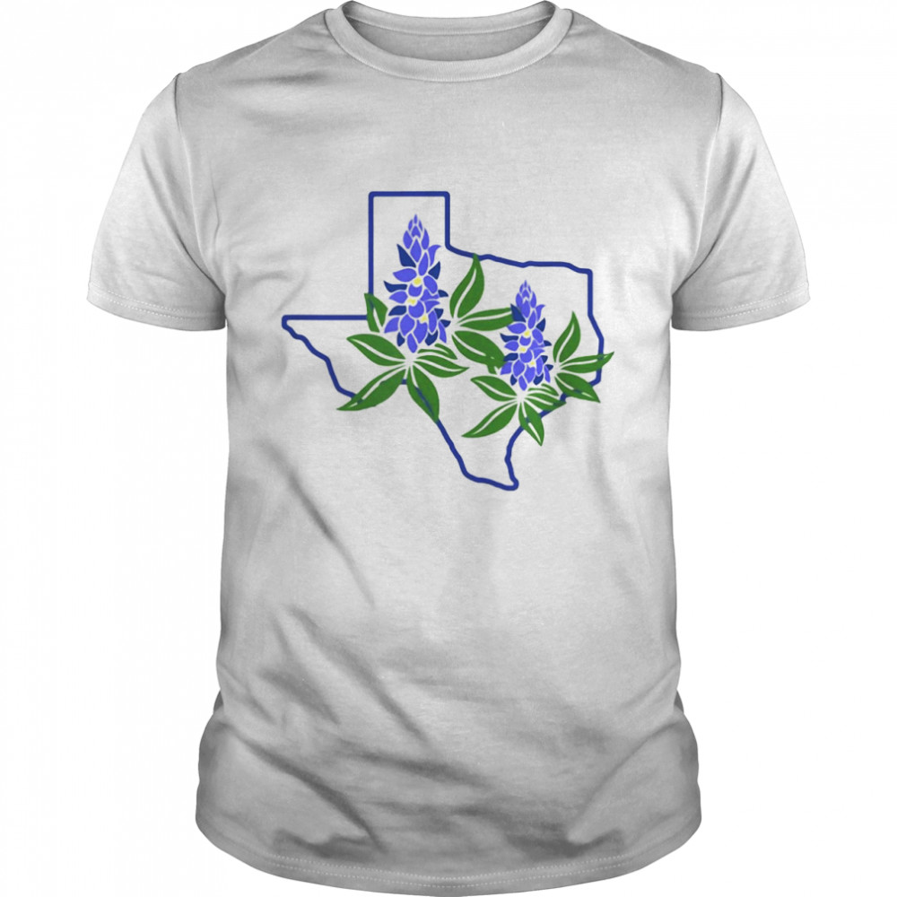 Texas Bluebonnet Wildflowers T-shirt