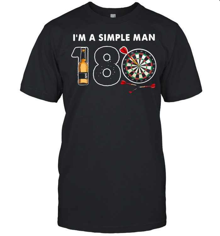 I’m A Simple Man I Like 180 Beer Game shirt Classic Men's T-shirt